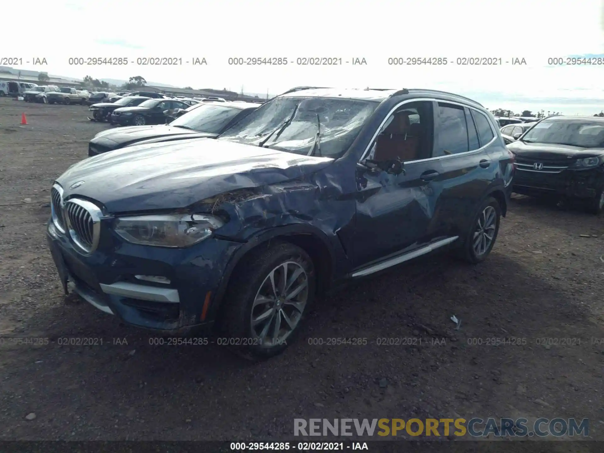 2 Фотография поврежденного автомобиля 5UXTR7C59KLR46651 BMW X3 2019