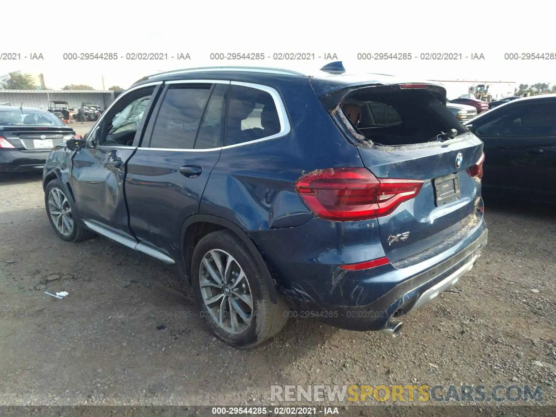 3 Фотография поврежденного автомобиля 5UXTR7C59KLR46651 BMW X3 2019