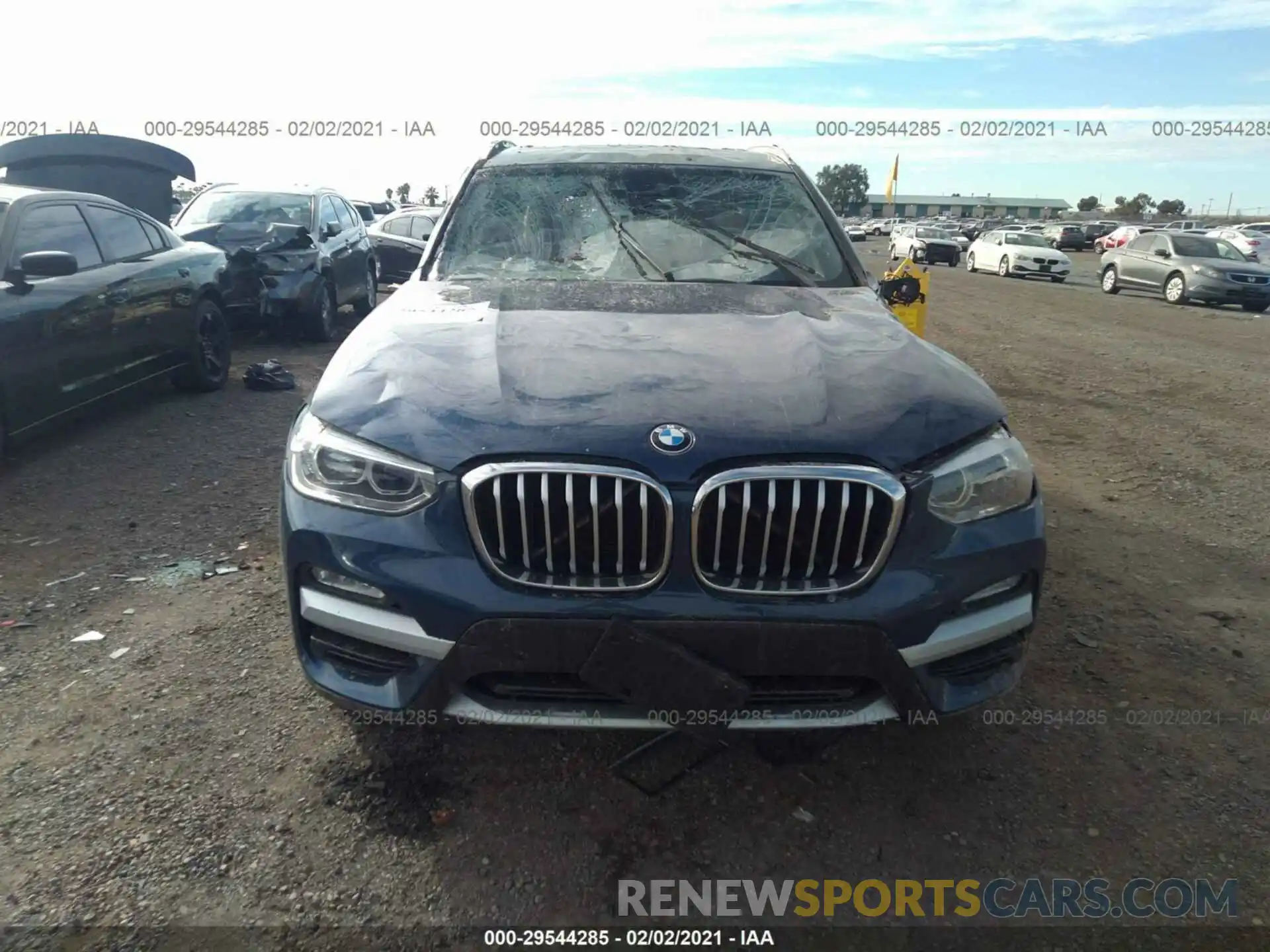 6 Фотография поврежденного автомобиля 5UXTR7C59KLR46651 BMW X3 2019