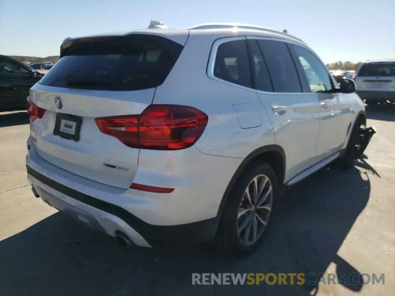 4 Photograph of a damaged car 5UXTR7C59KLR48092 BMW X3 2019