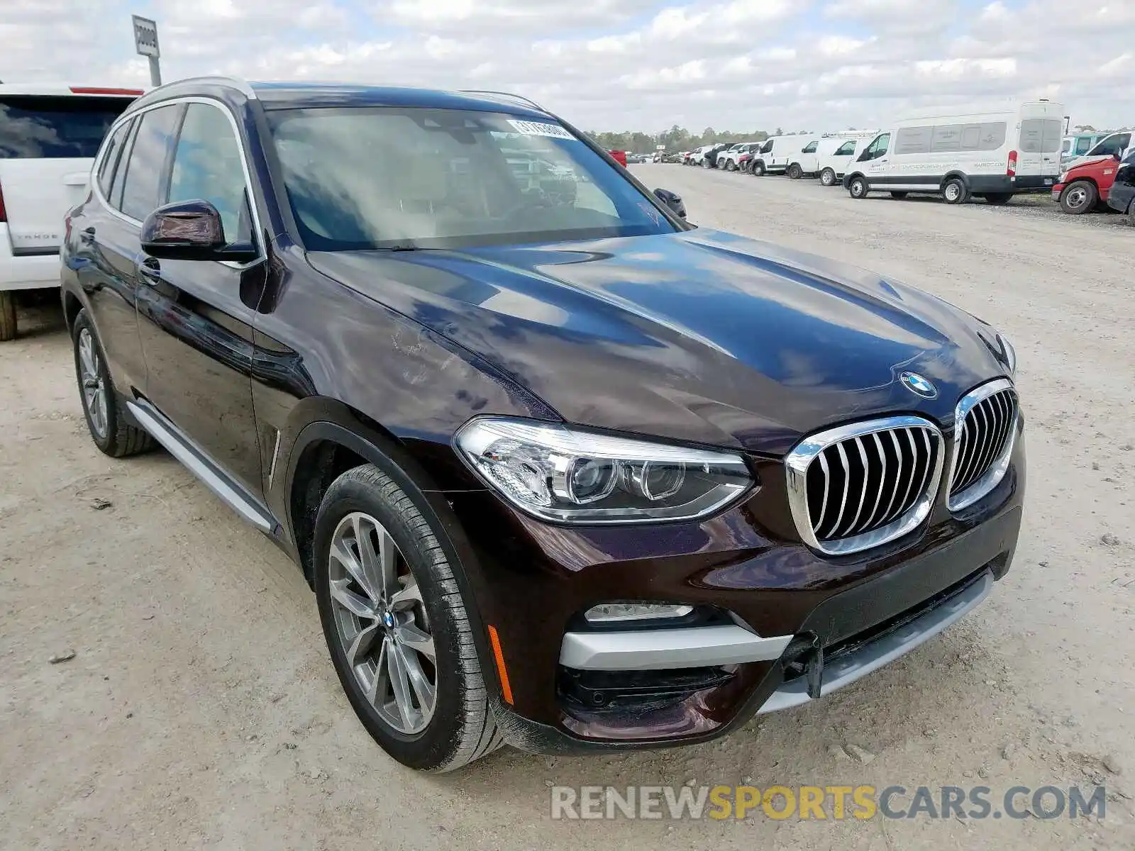 1 Фотография поврежденного автомобиля 5UXTR7C59KLR48528 BMW X3 2019