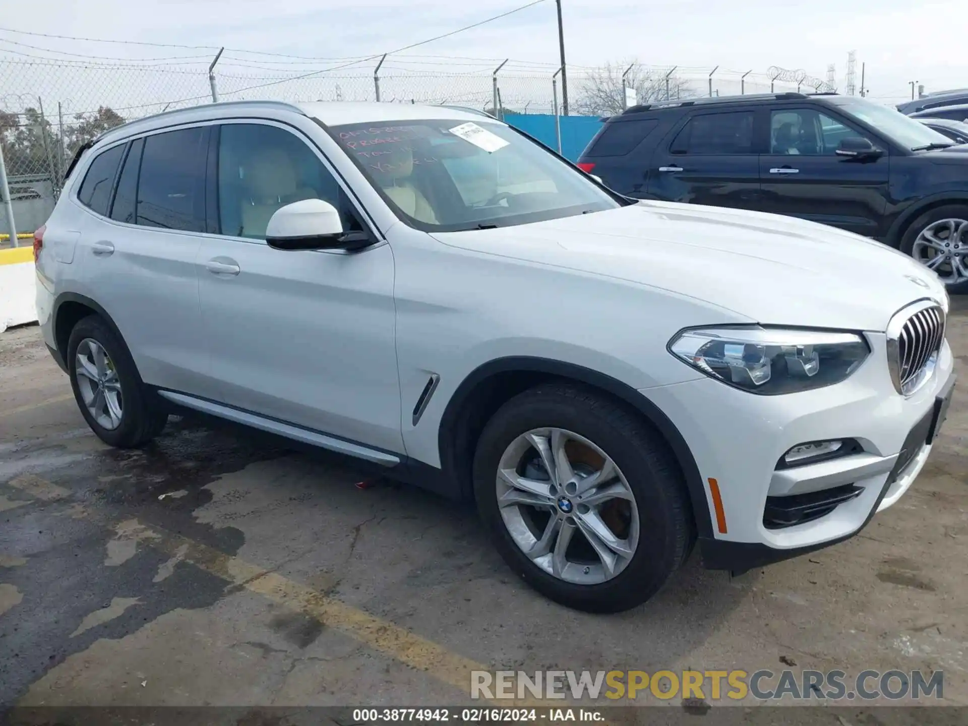 1 Photograph of a damaged car 5UXTR7C59KLR48819 BMW X3 2019