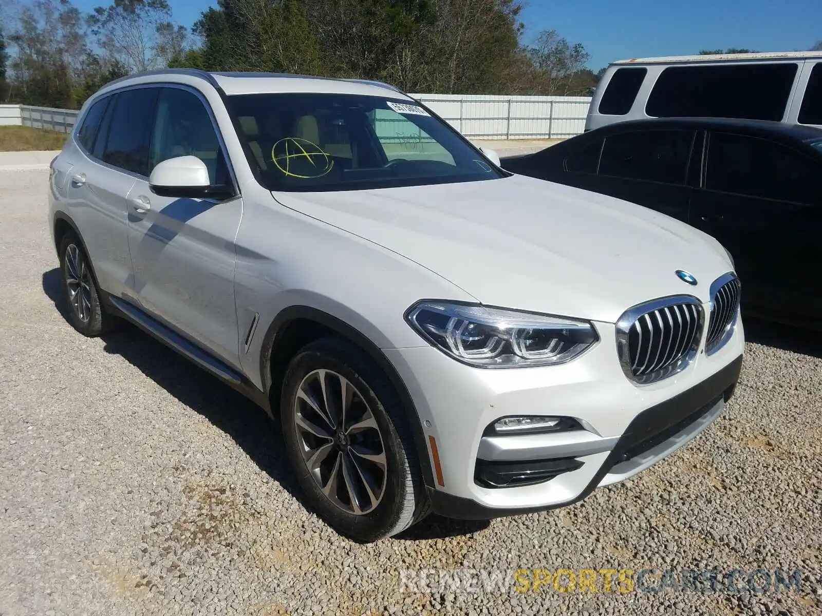 1 Photograph of a damaged car 5UXTR7C59KLR50408 BMW X3 2019