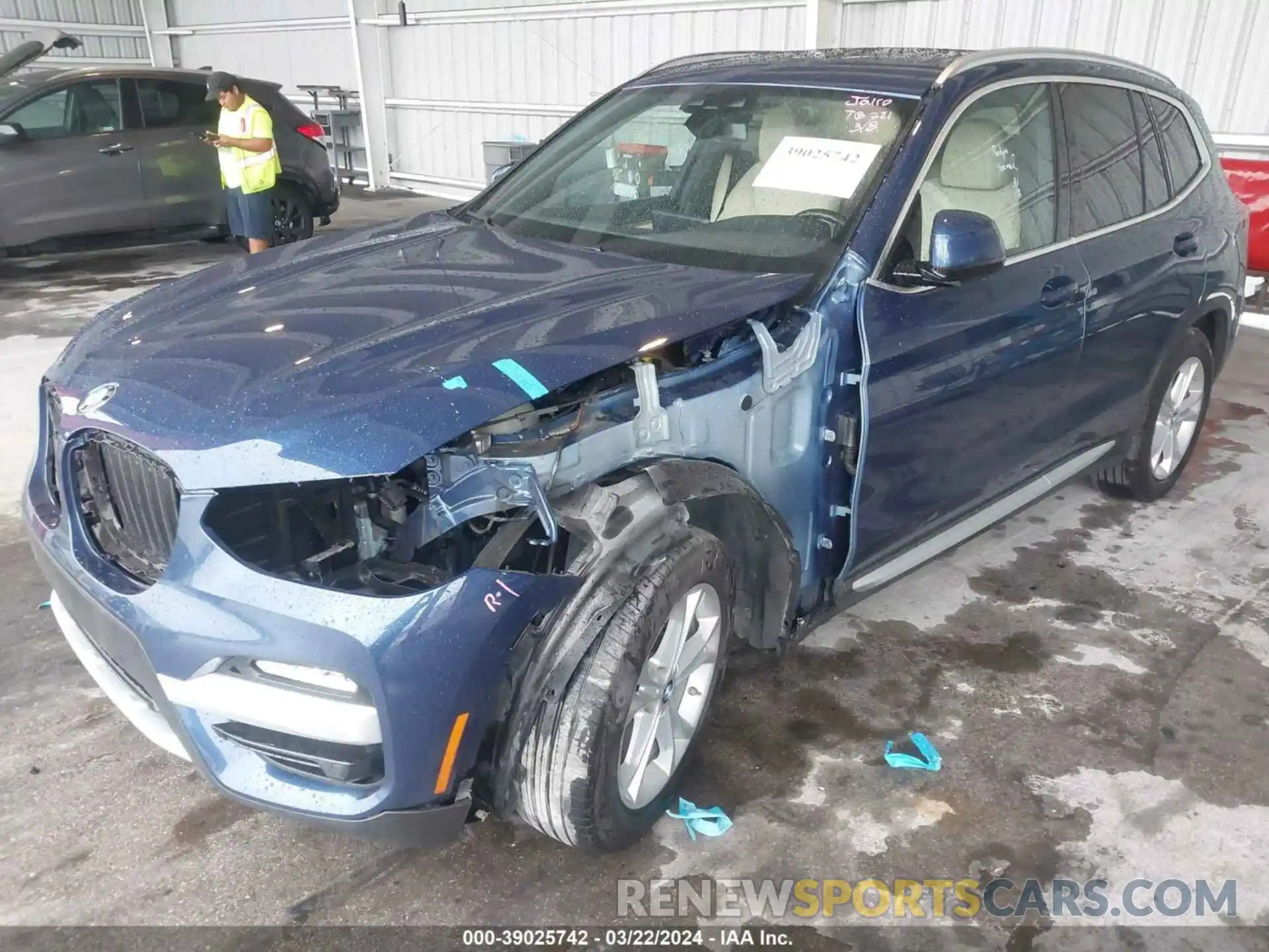 6 Photograph of a damaged car 5UXTR7C59KLR52689 BMW X3 2019