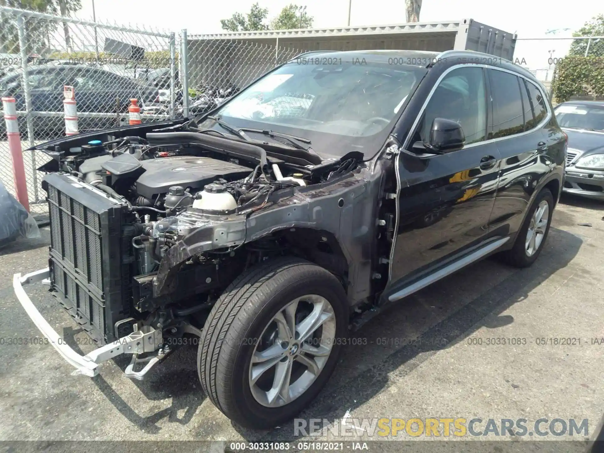 2 Photograph of a damaged car 5UXTR7C59KLR52921 BMW X3 2019