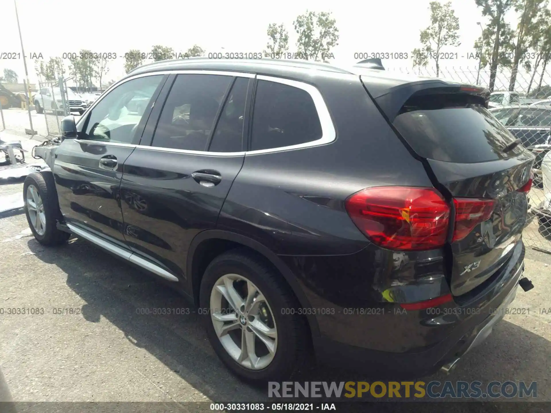 3 Photograph of a damaged car 5UXTR7C59KLR52921 BMW X3 2019