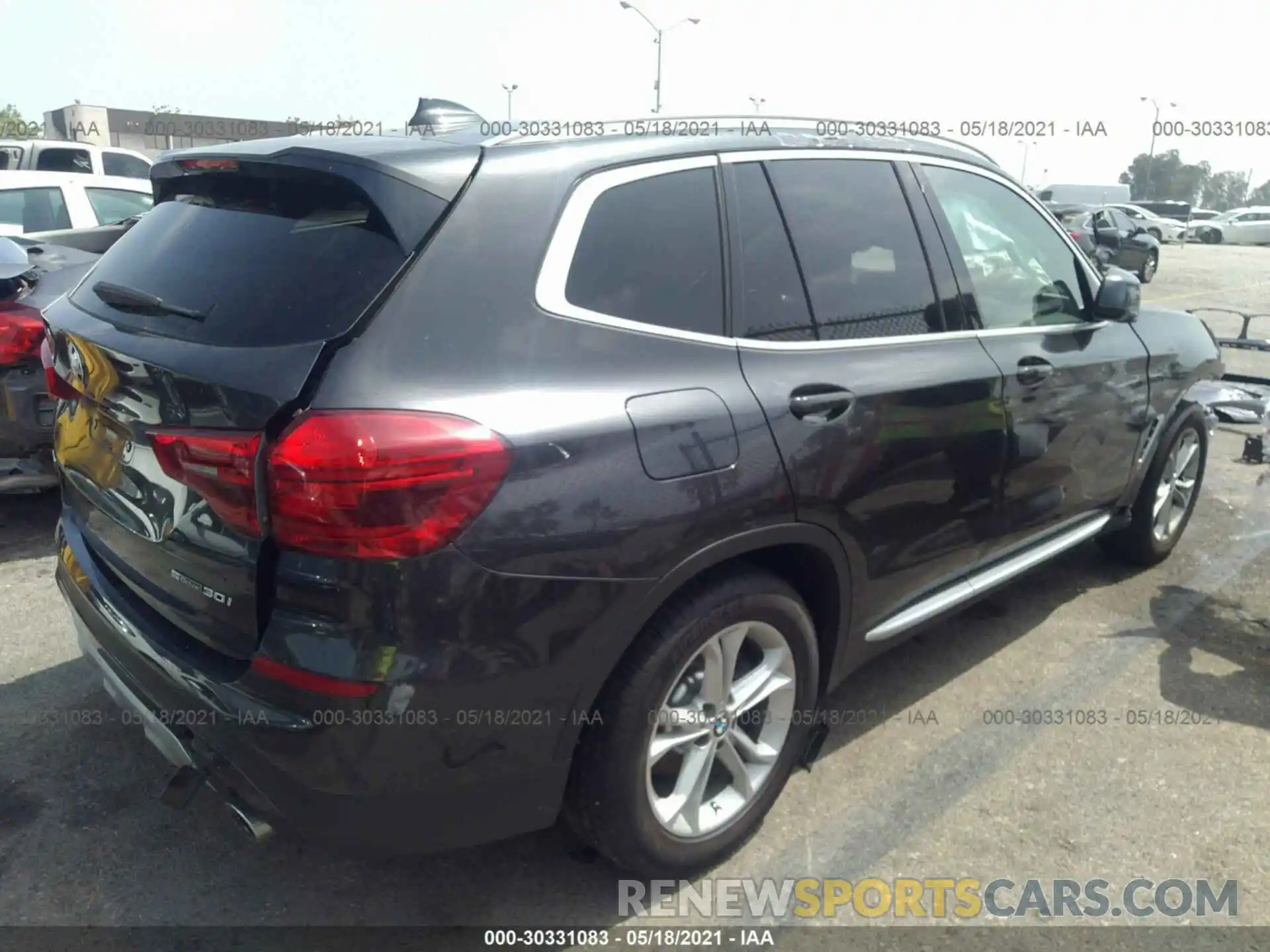 4 Photograph of a damaged car 5UXTR7C59KLR52921 BMW X3 2019