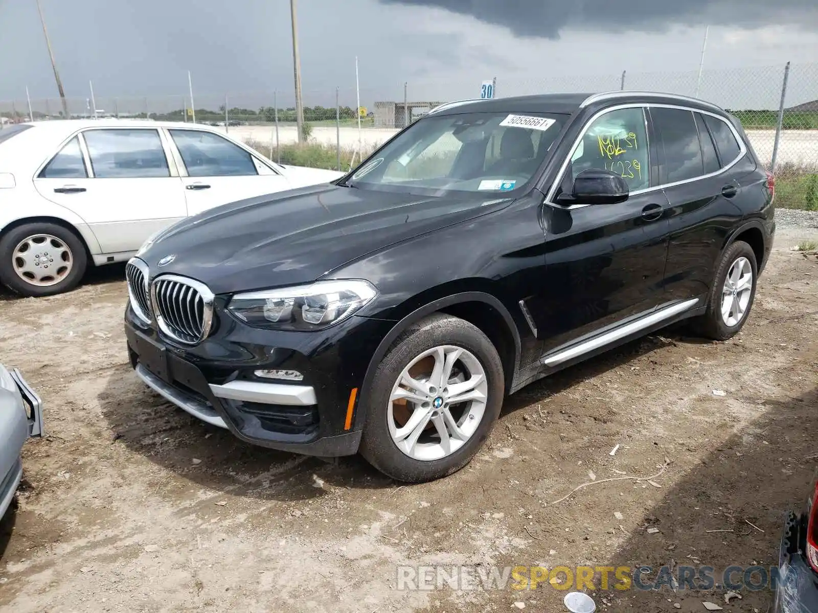 2 Photograph of a damaged car 5UXTR7C59KLR53454 BMW X3 2019