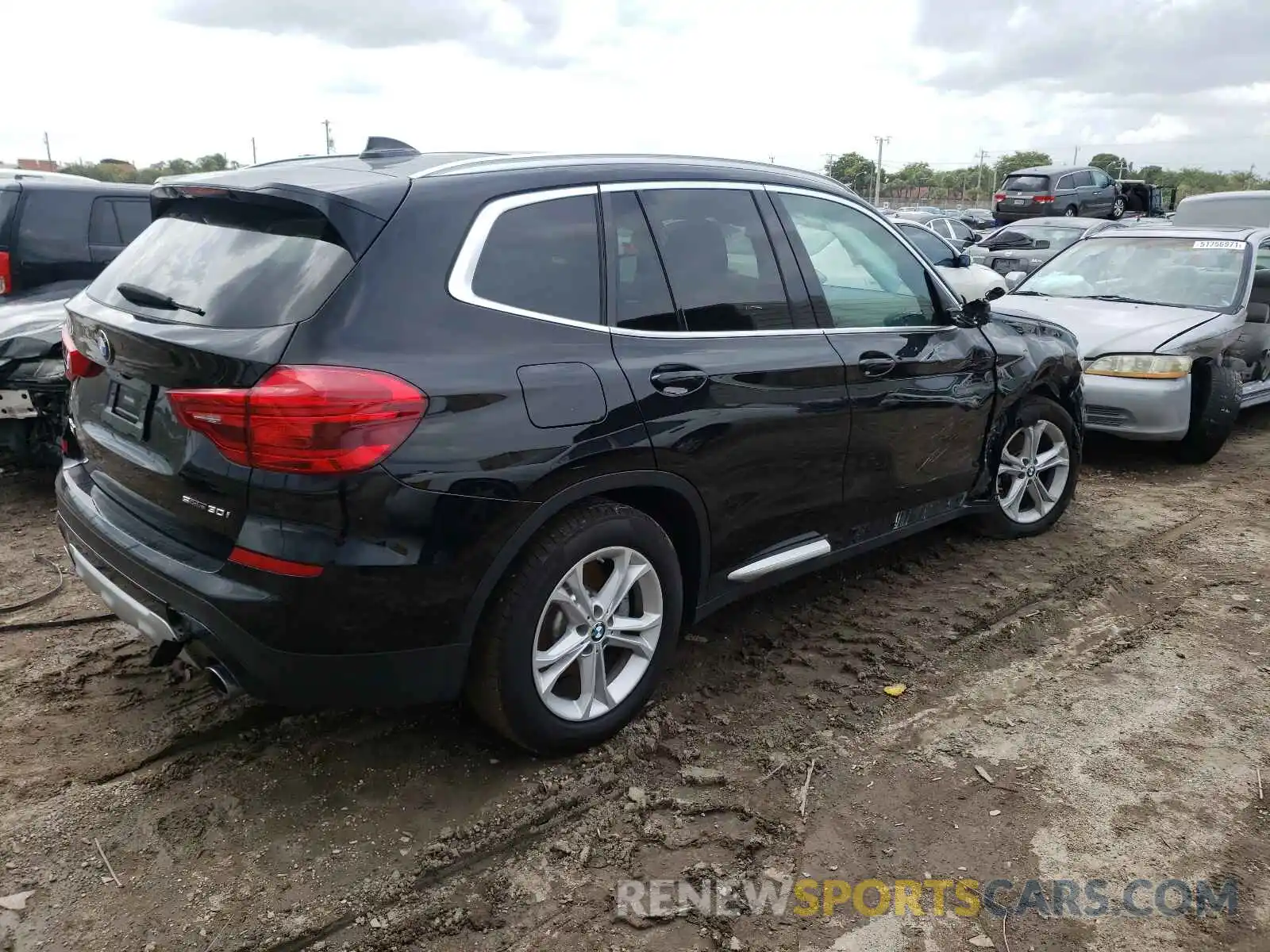 4 Фотография поврежденного автомобиля 5UXTR7C59KLR53454 BMW X3 2019