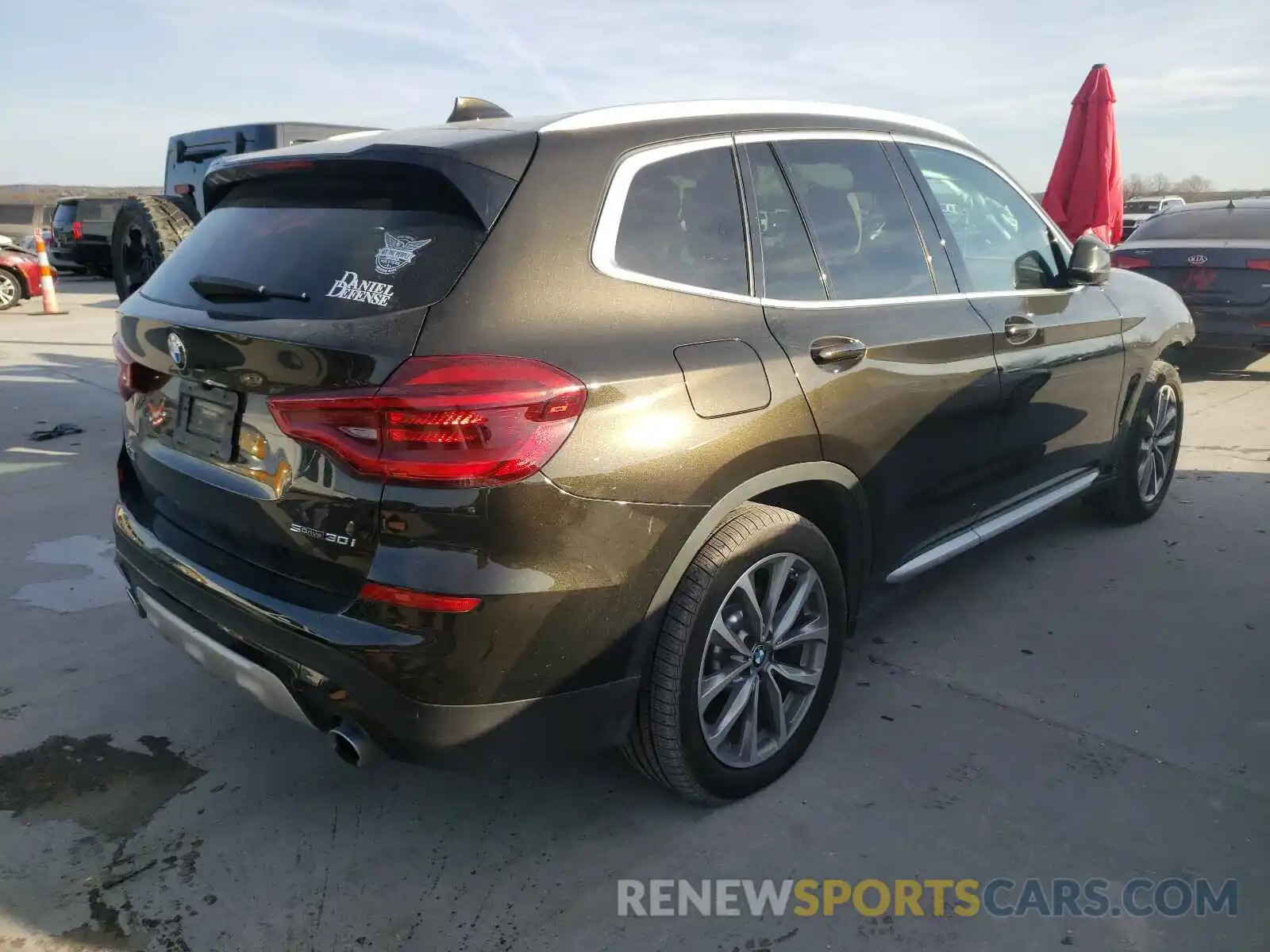 4 Photograph of a damaged car 5UXTR7C59KLR53485 BMW X3 2019