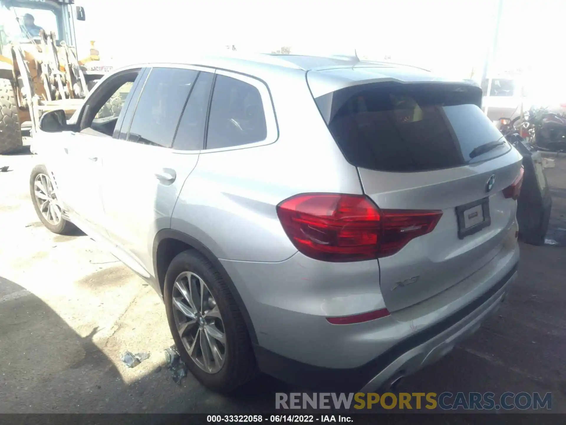 3 Photograph of a damaged car 5UXTR7C59KLR53678 BMW X3 2019