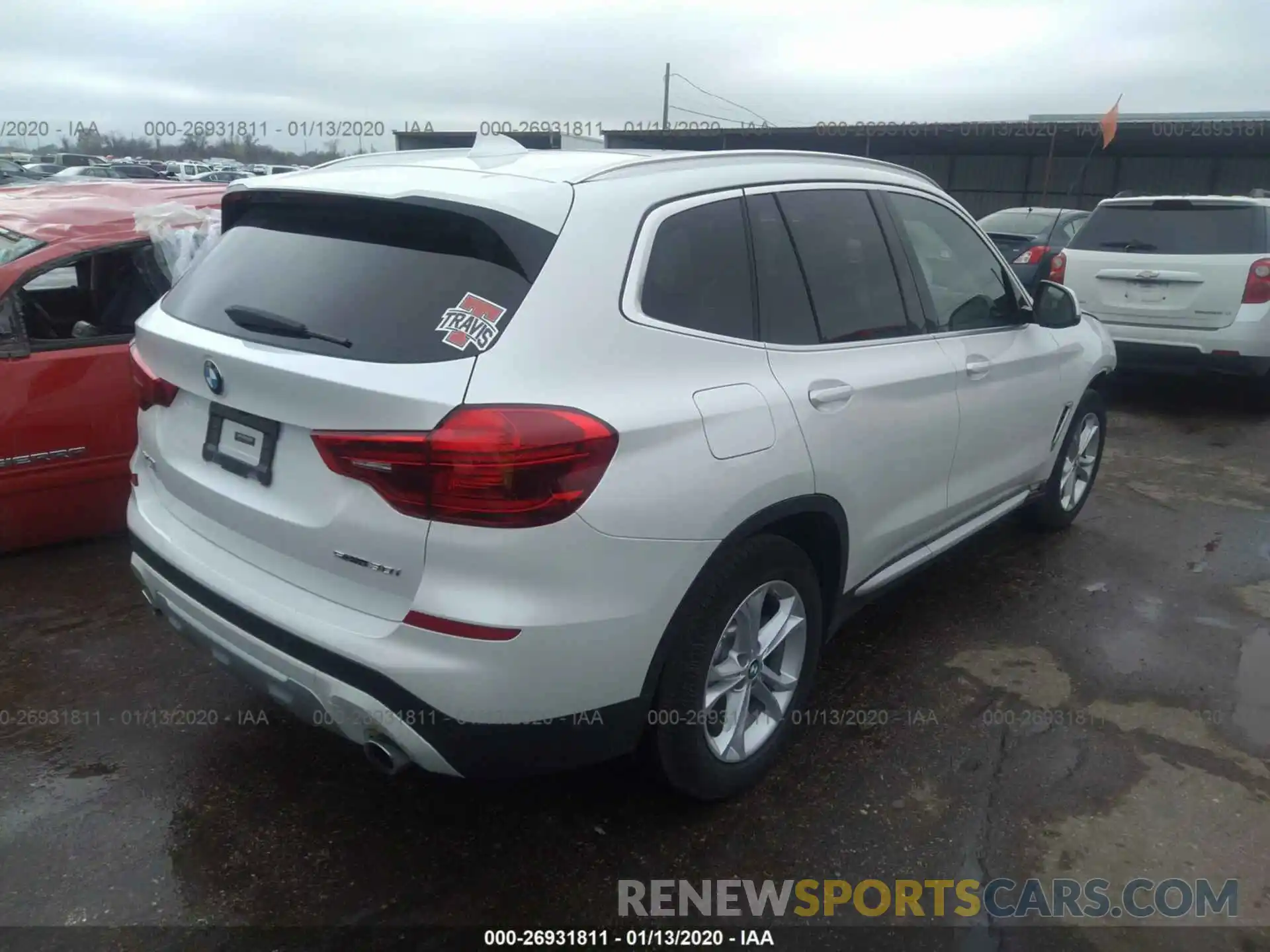 4 Фотография поврежденного автомобиля 5UXTR7C5XKLA48322 BMW X3 2019