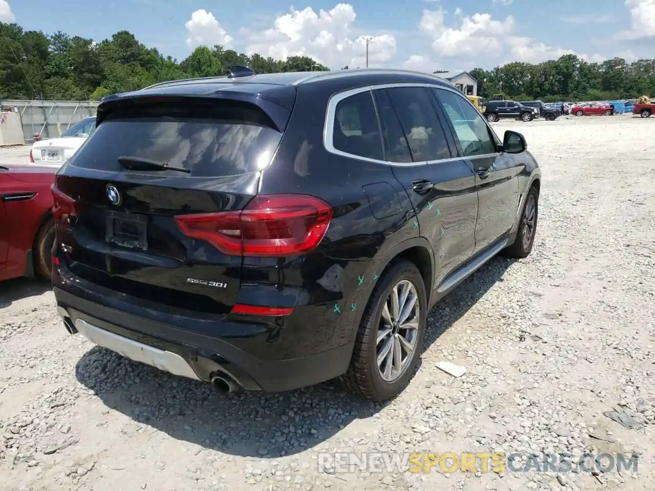 4 Photograph of a damaged car 5UXTR7C5XKLE88279 BMW X3 2019