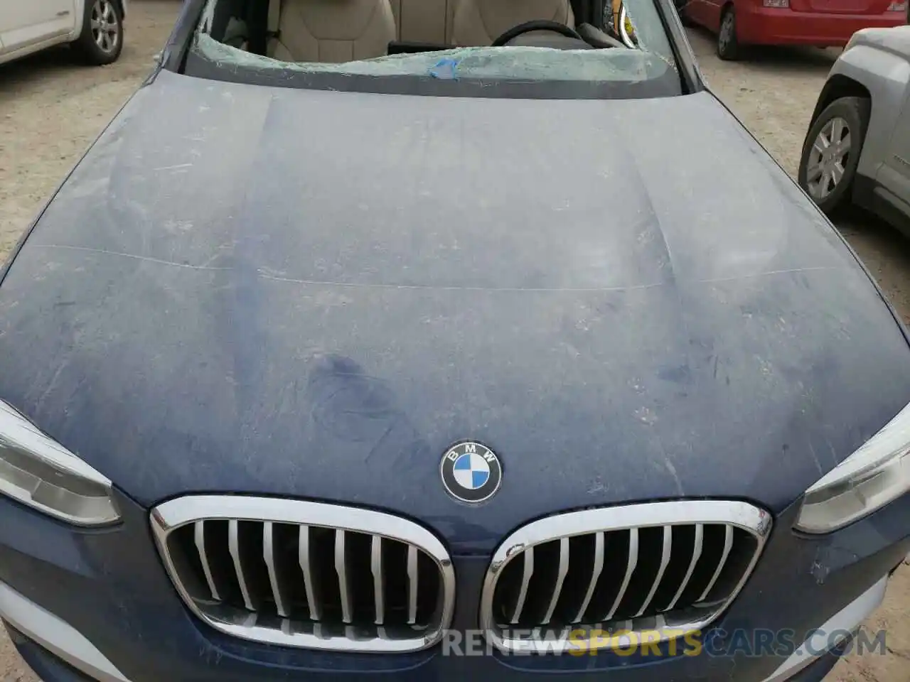 11 Photograph of a damaged car 5UXTR7C5XKLE88377 BMW X3 2019