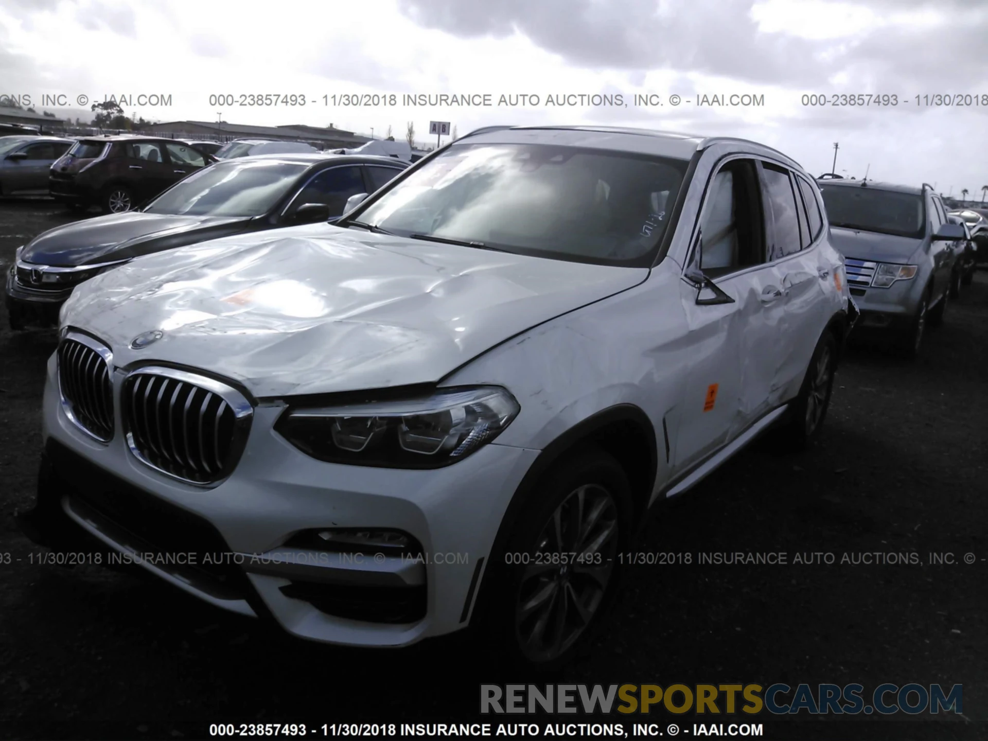 2 Photograph of a damaged car 5UXTR7C5XKLE94535 BMW X3 2019