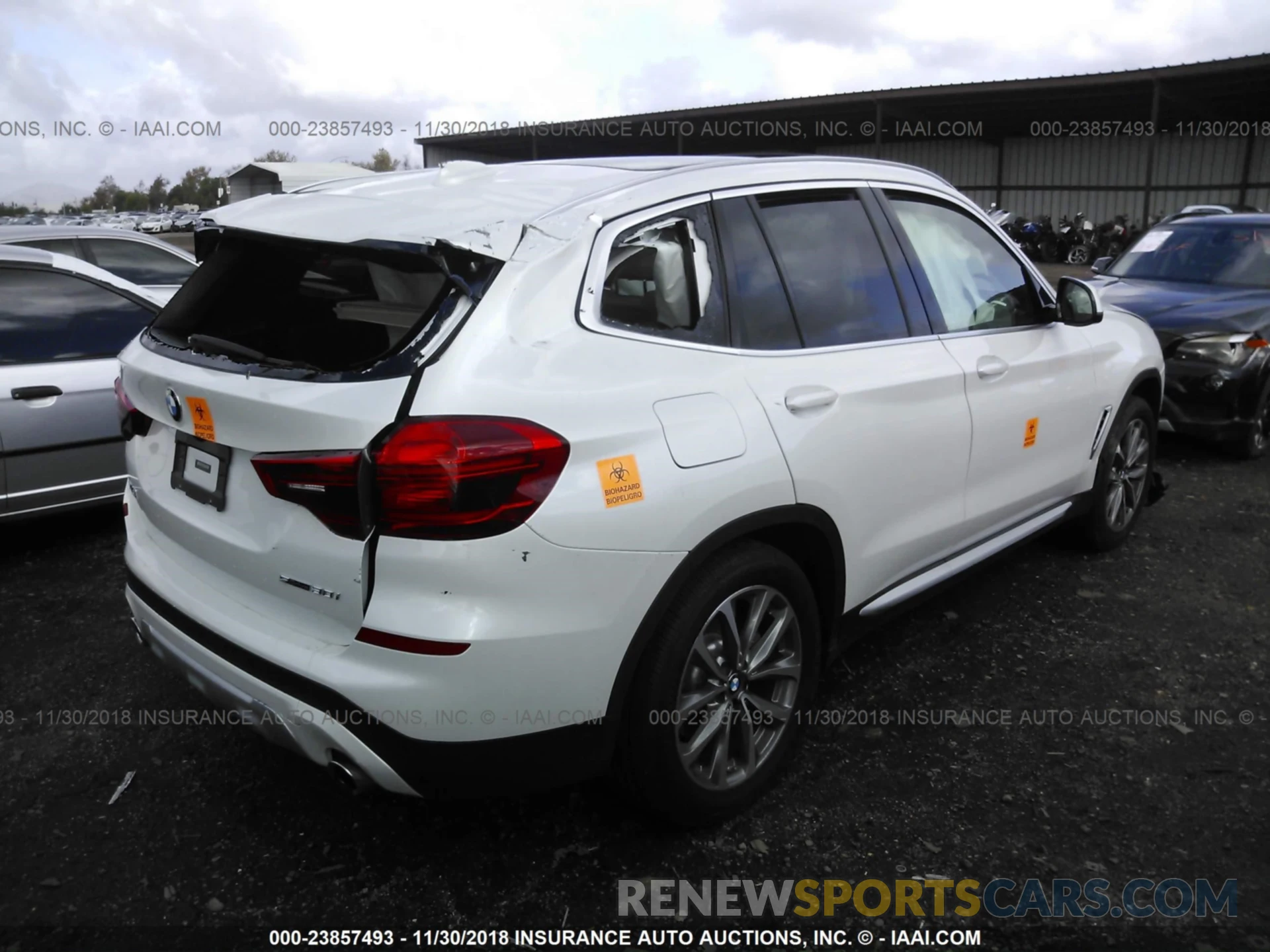 4 Photograph of a damaged car 5UXTR7C5XKLE94535 BMW X3 2019