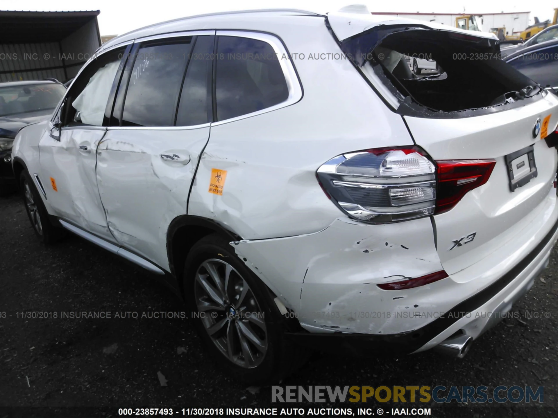 6 Photograph of a damaged car 5UXTR7C5XKLE94535 BMW X3 2019