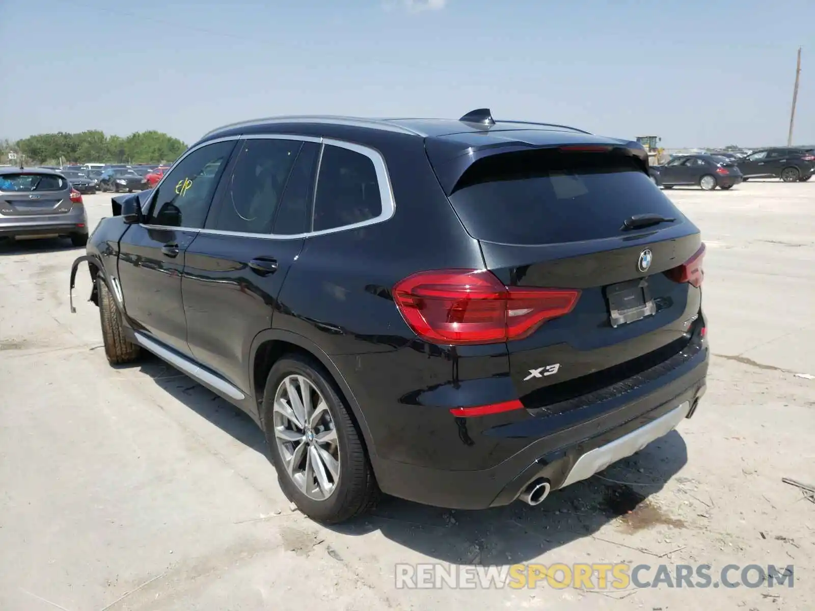 3 Photograph of a damaged car 5UXTR7C5XKLE94910 BMW X3 2019