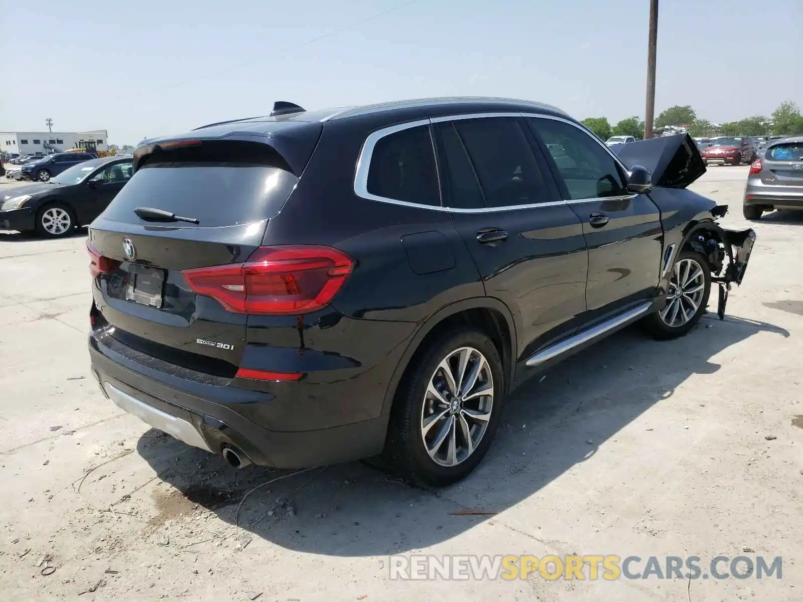 4 Photograph of a damaged car 5UXTR7C5XKLE94910 BMW X3 2019