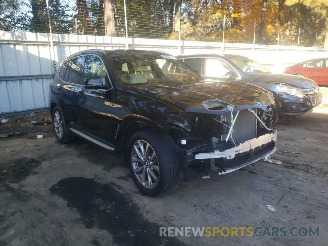 1 Photograph of a damaged car 5UXTR7C5XKLE96088 BMW X3 2019