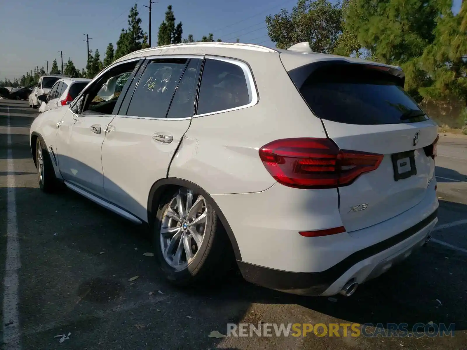 3 Photograph of a damaged car 5UXTR7C5XKLE96348 BMW X3 2019