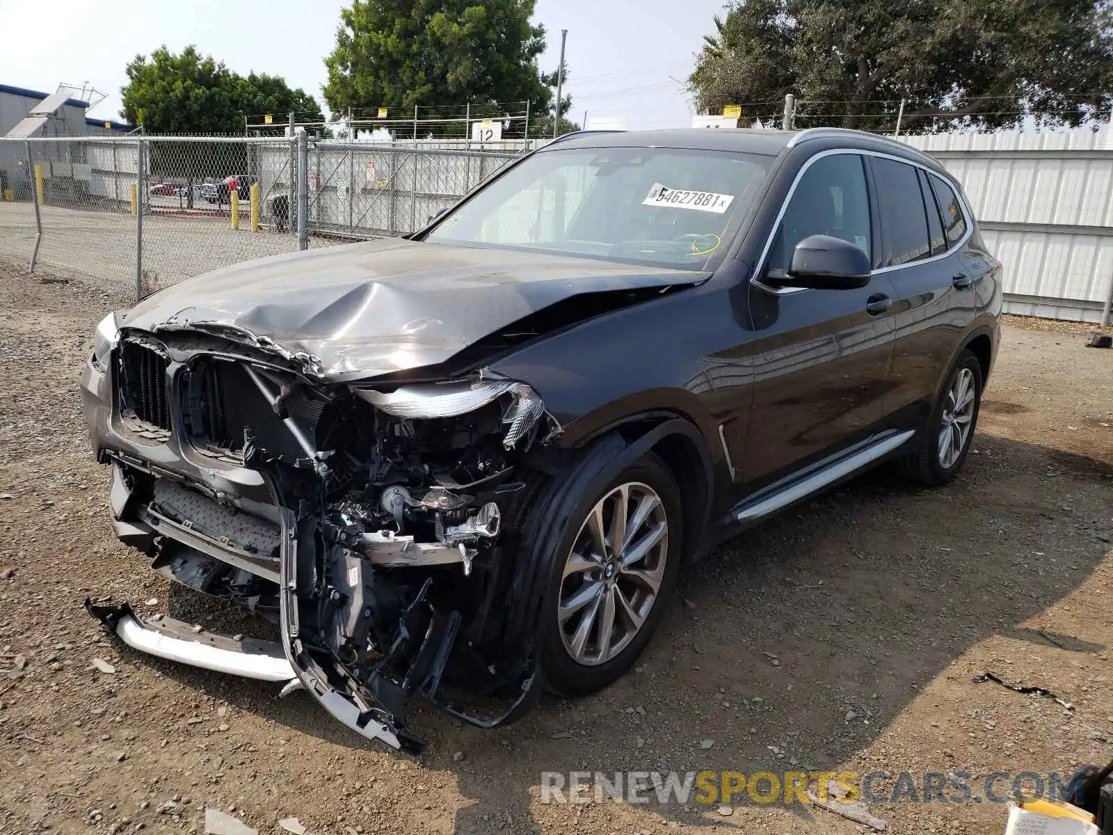 2 Photograph of a damaged car 5UXTR7C5XKLE97242 BMW X3 2019