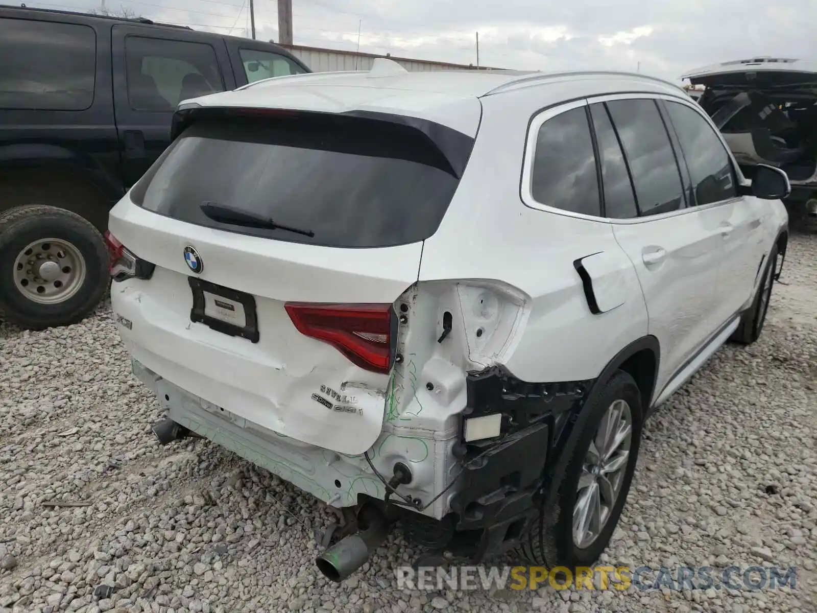 4 Photograph of a damaged car 5UXTR7C5XKLE97791 BMW X3 2019