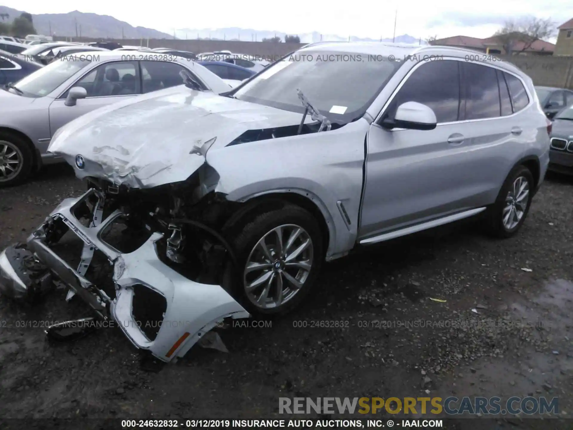 2 Photograph of a damaged car 5UXTR7C5XKLE98178 BMW X3 2019