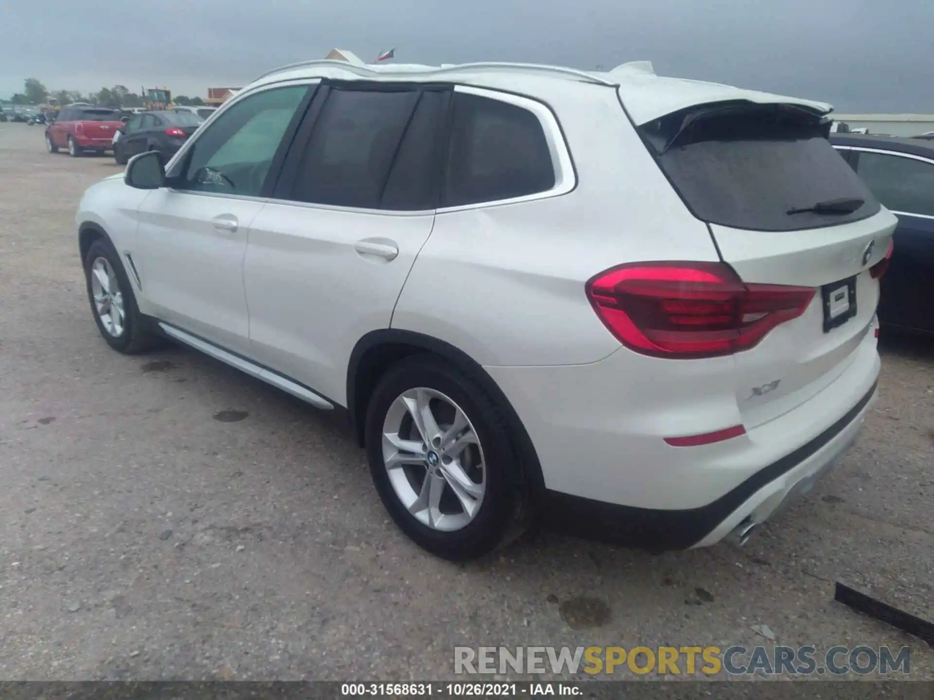 3 Photograph of a damaged car 5UXTR7C5XKLF23385 BMW X3 2019