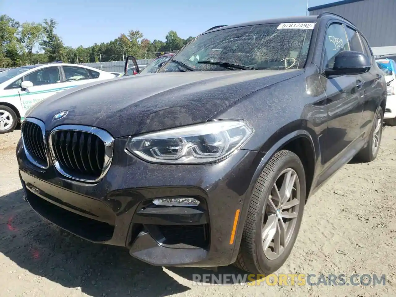 2 Photograph of a damaged car 5UXTR7C5XKLF23712 BMW X3 2019