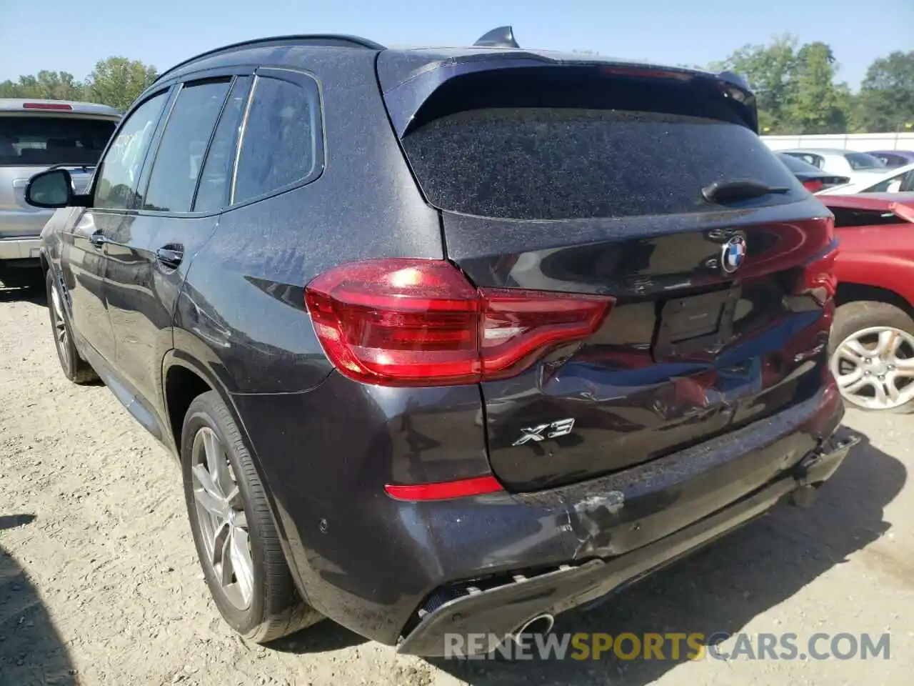 3 Photograph of a damaged car 5UXTR7C5XKLF23712 BMW X3 2019