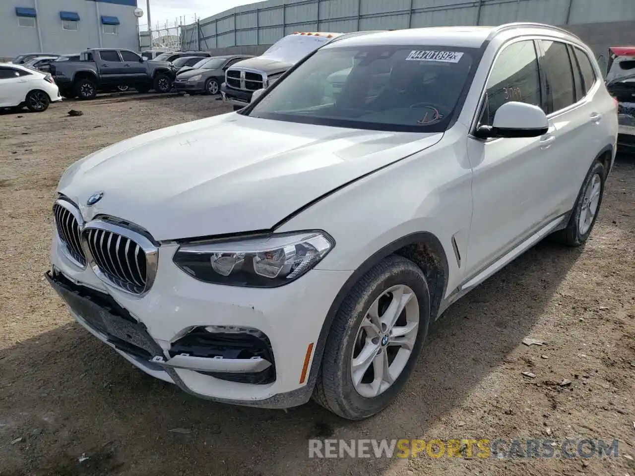 2 Photograph of a damaged car 5UXTR7C5XKLF24584 BMW X3 2019