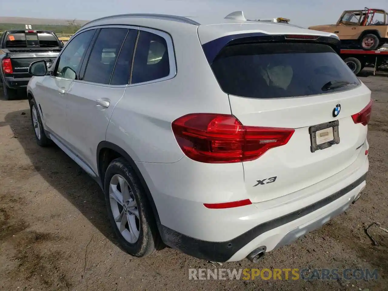 3 Photograph of a damaged car 5UXTR7C5XKLF24584 BMW X3 2019