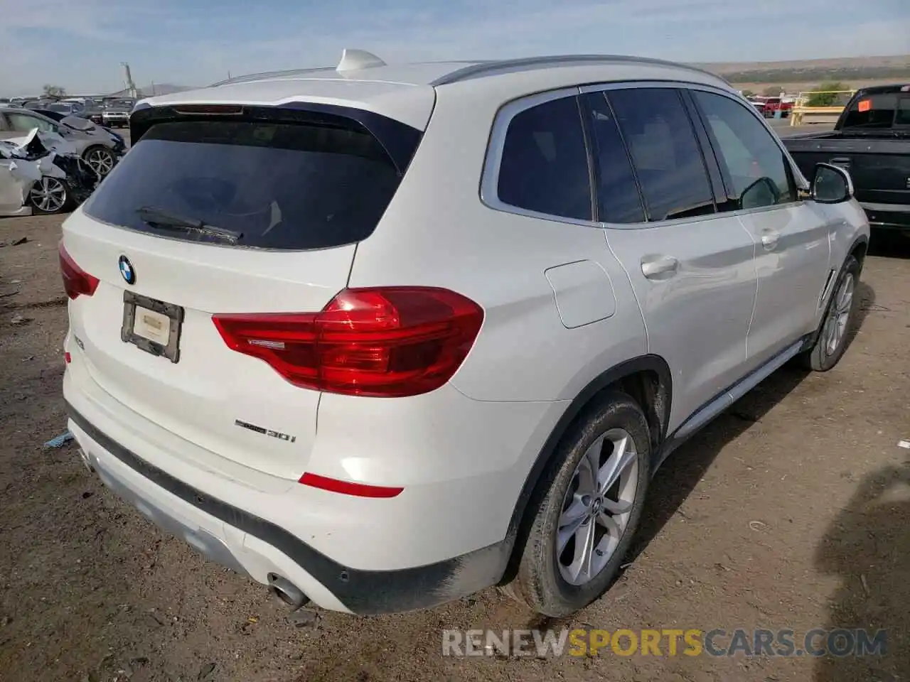 4 Photograph of a damaged car 5UXTR7C5XKLF24584 BMW X3 2019