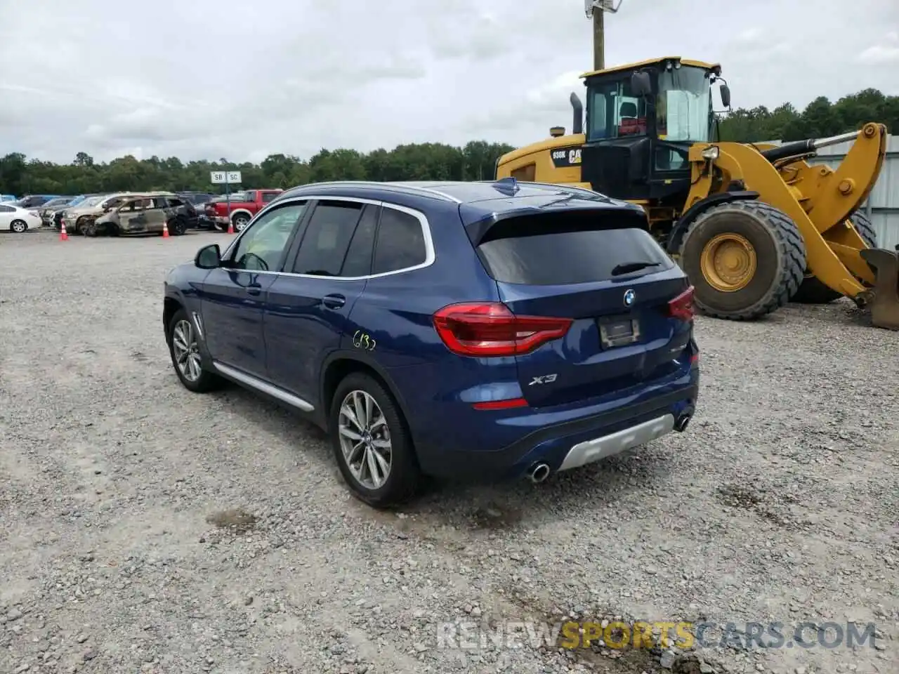 3 Photograph of a damaged car 5UXTR7C5XKLF25752 BMW X3 2019