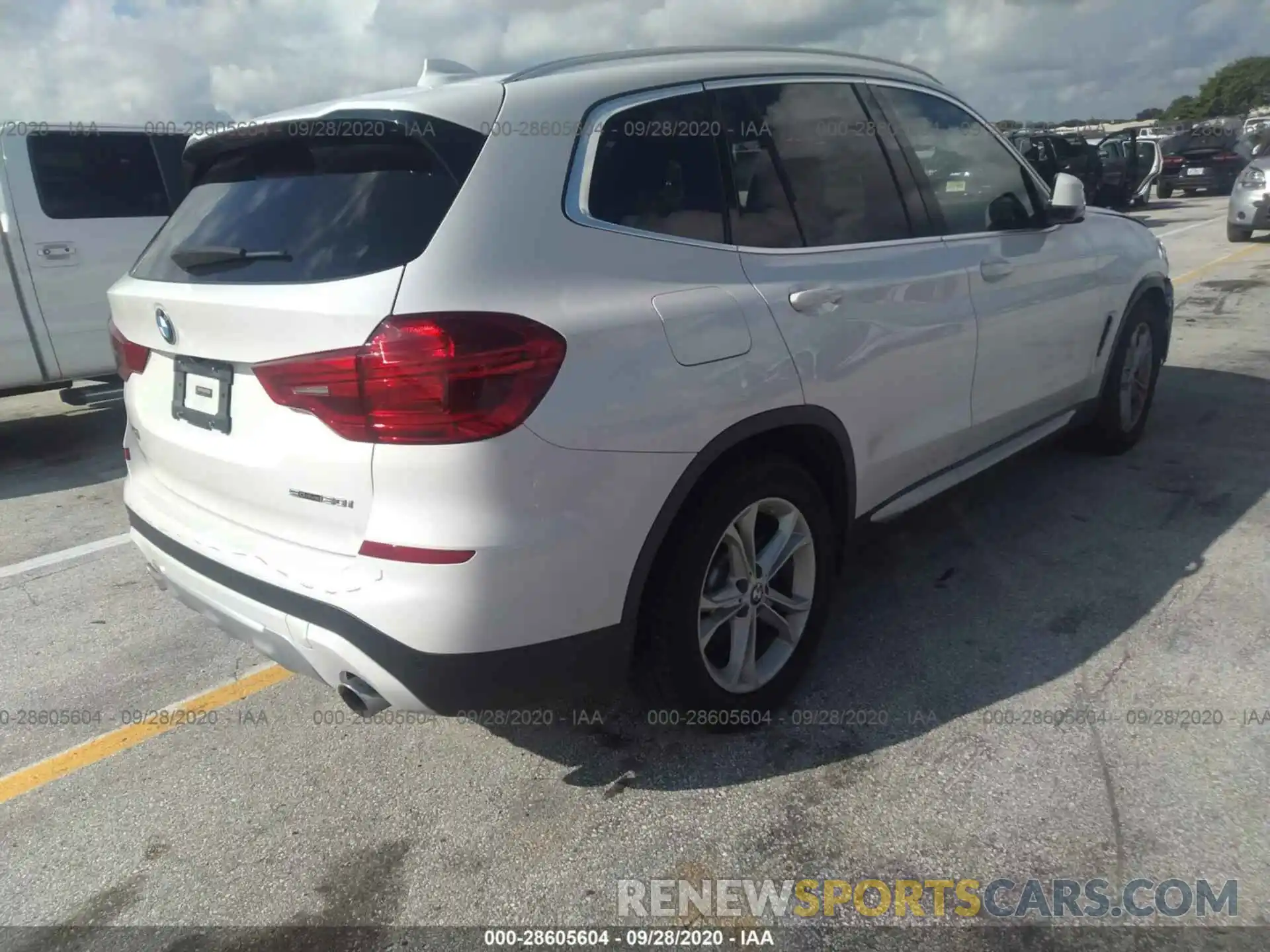 4 Photograph of a damaged car 5UXTR7C5XKLF26528 BMW X3 2019