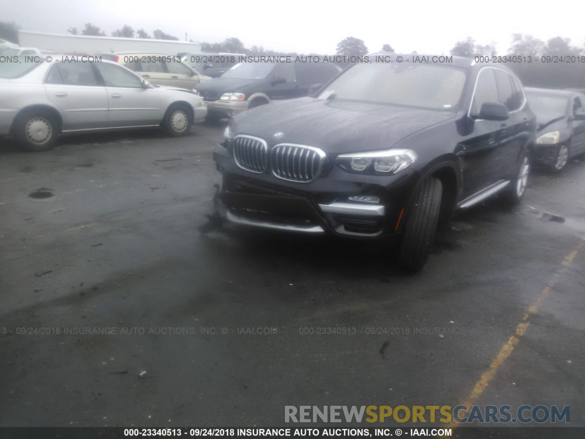 2 Photograph of a damaged car 5UXTR7C5XKLF27128 Bmw X3 2019