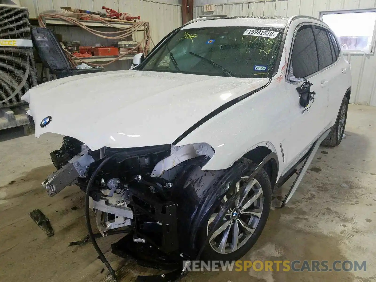 2 Фотография поврежденного автомобиля 5UXTR7C5XKLF27145 BMW X3 2019