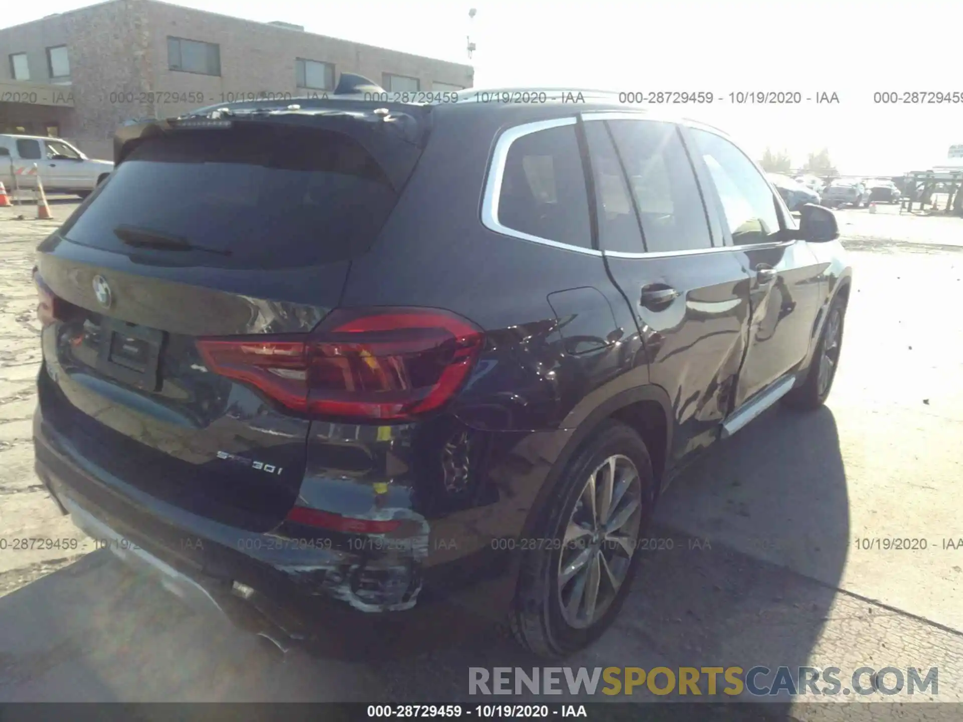 4 Photograph of a damaged car 5UXTR7C5XKLF27596 BMW X3 2019