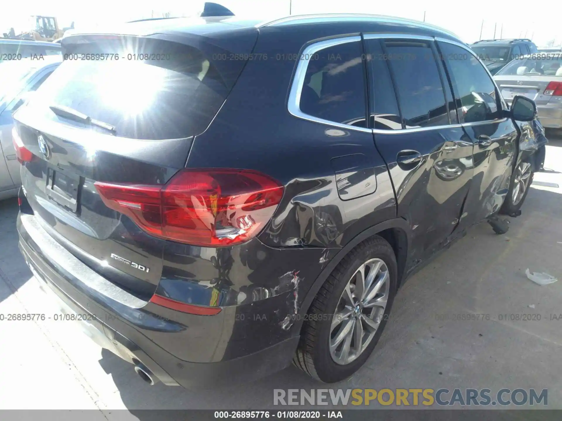 4 Photograph of a damaged car 5UXTR7C5XKLF29249 BMW X3 2019