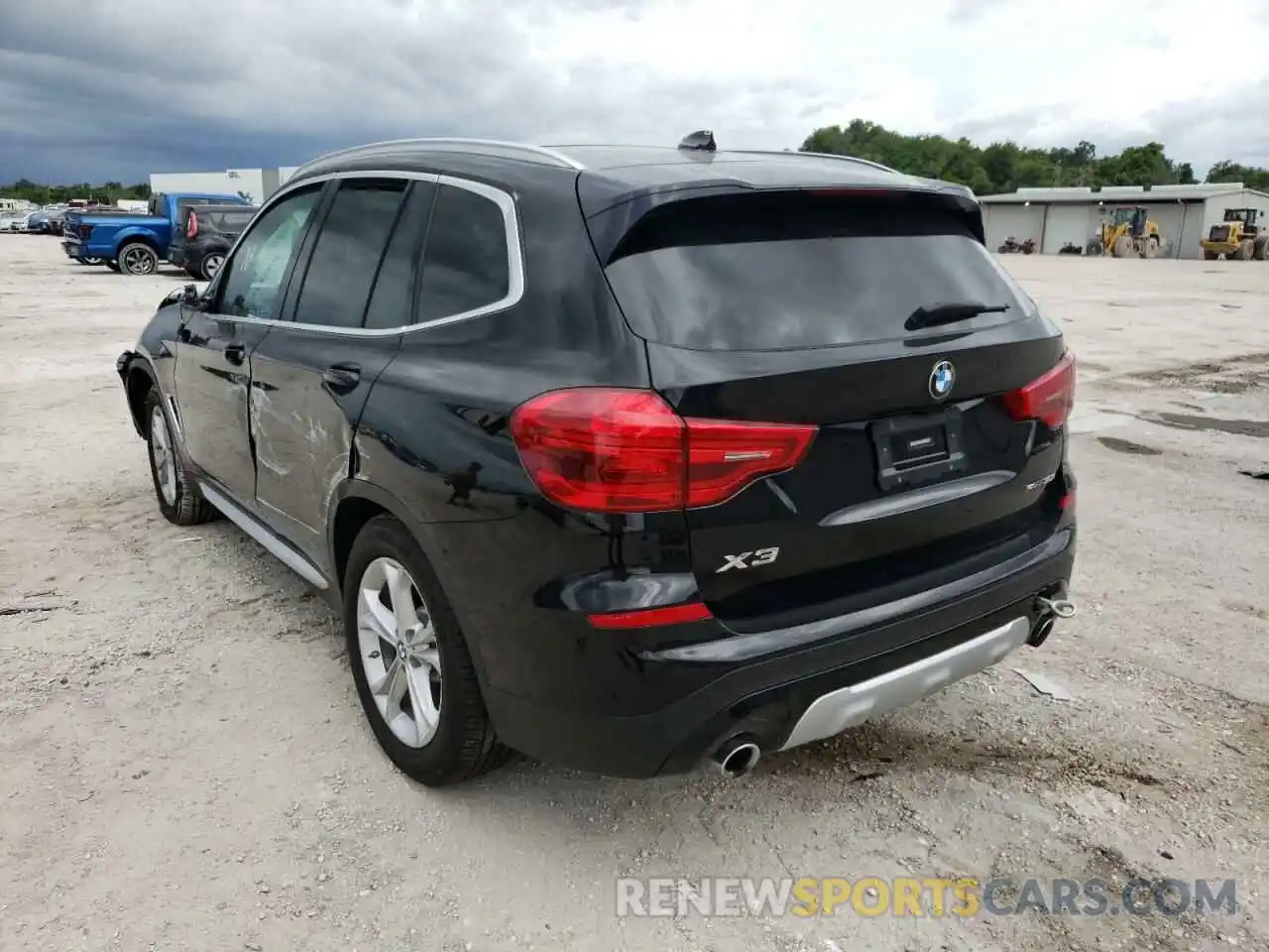 3 Photograph of a damaged car 5UXTR7C5XKLF30417 BMW X3 2019