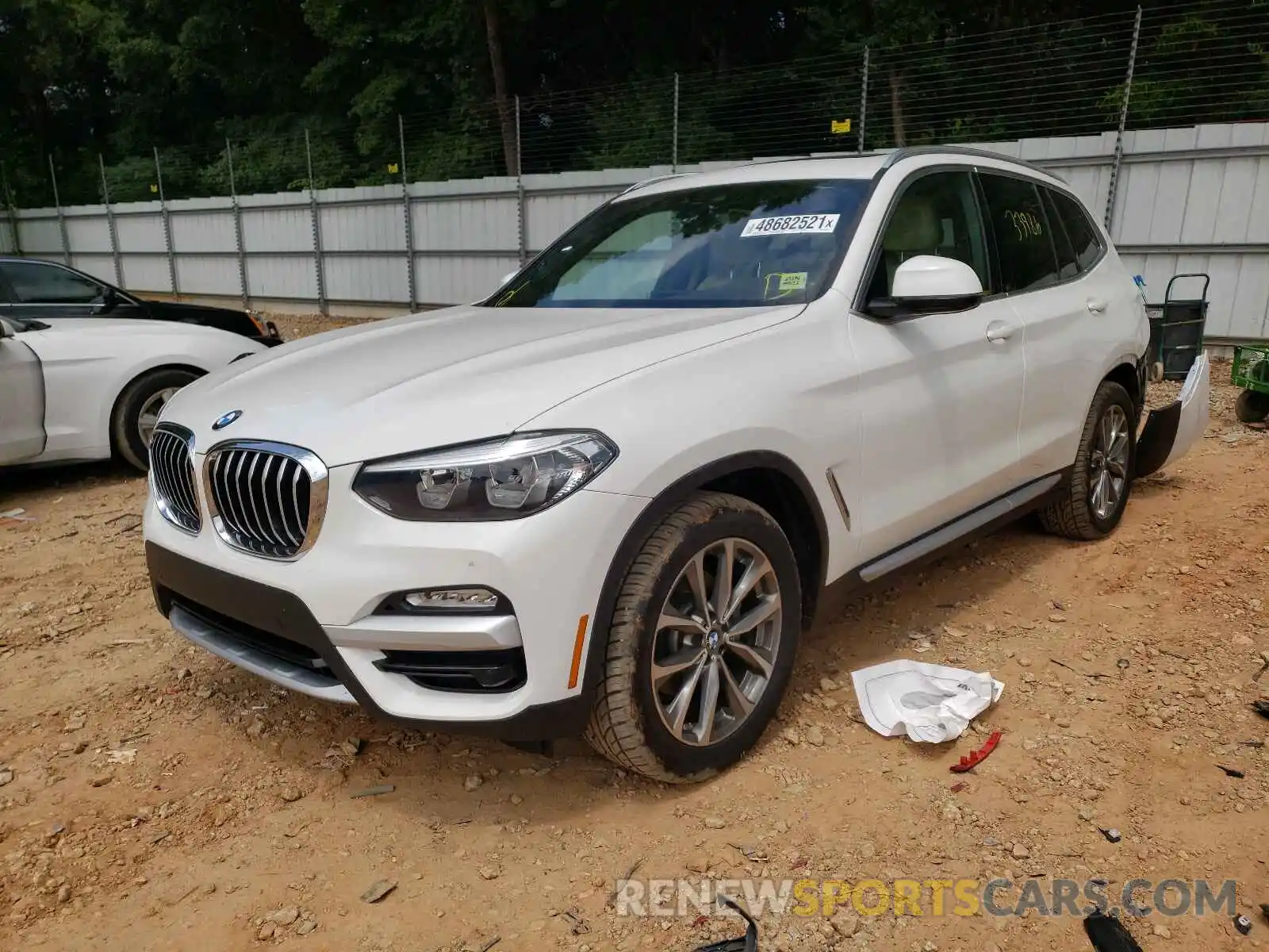 2 Фотография поврежденного автомобиля 5UXTR7C5XKLF30935 BMW X3 2019