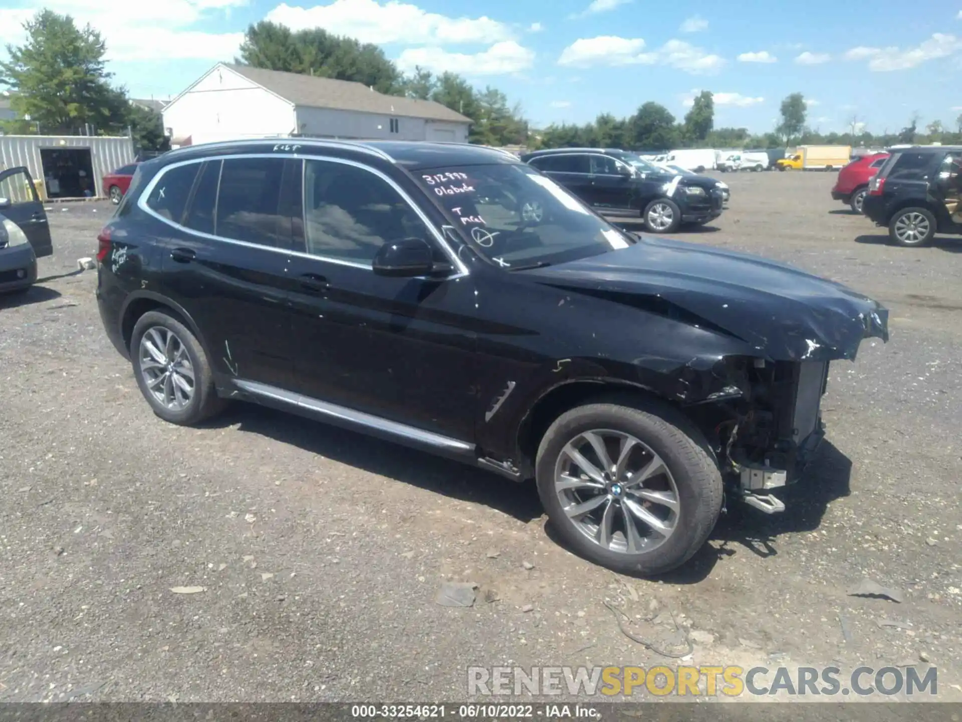 1 Photograph of a damaged car 5UXTR7C5XKLF31194 BMW X3 2019