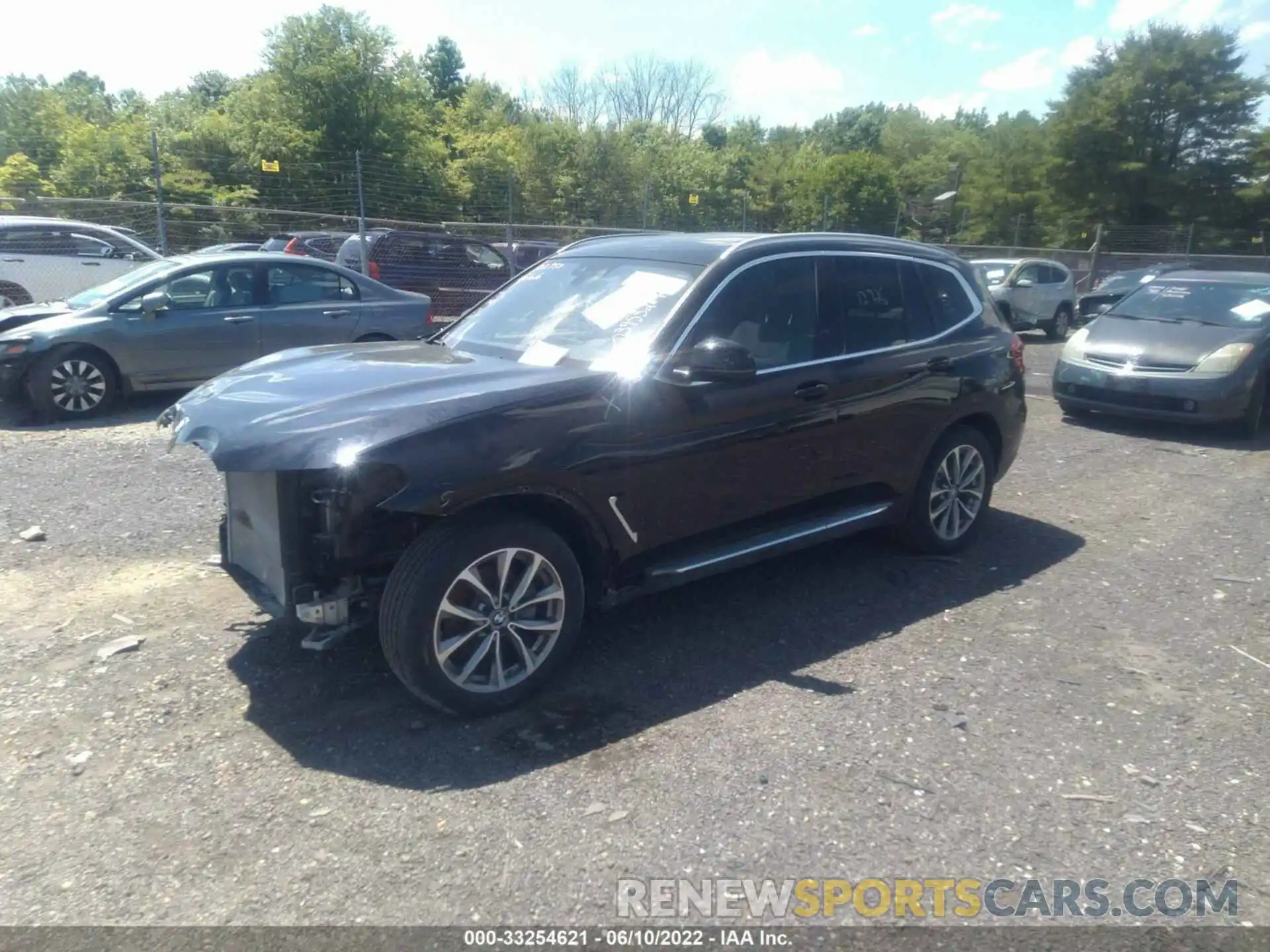 2 Photograph of a damaged car 5UXTR7C5XKLF31194 BMW X3 2019