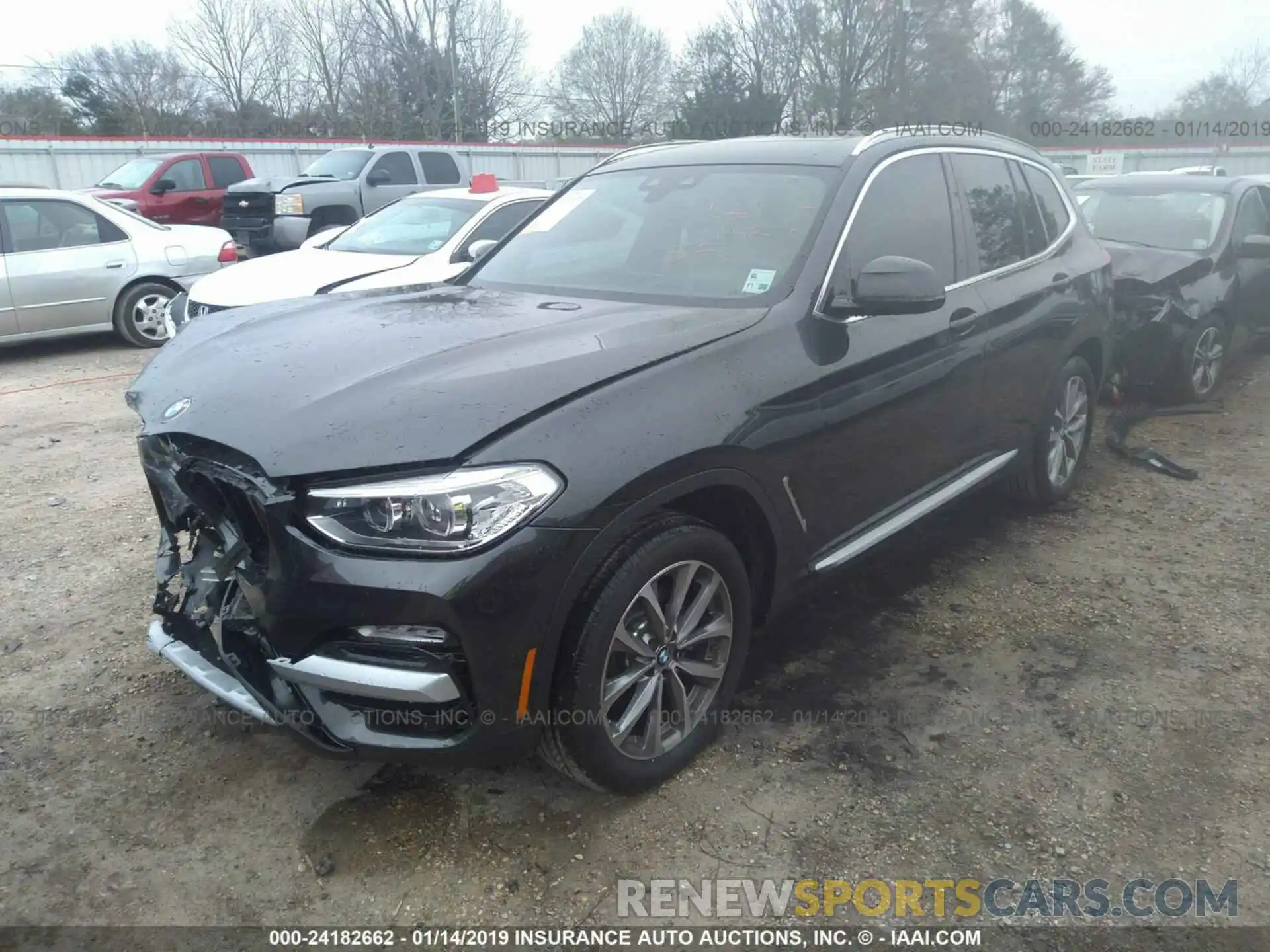 2 Photograph of a damaged car 5UXTR7C5XKLF32068 BMW X3 2019