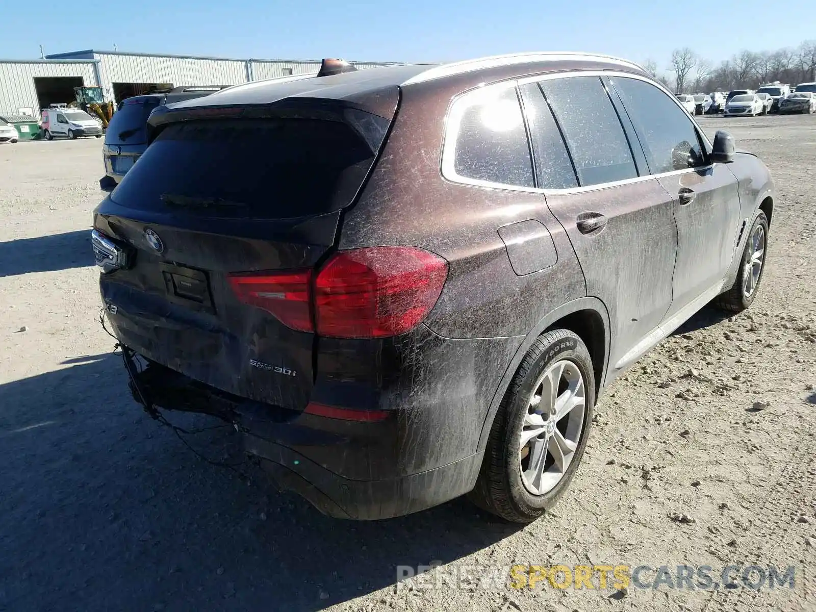 4 Photograph of a damaged car 5UXTR7C5XKLF32278 BMW X3 2019