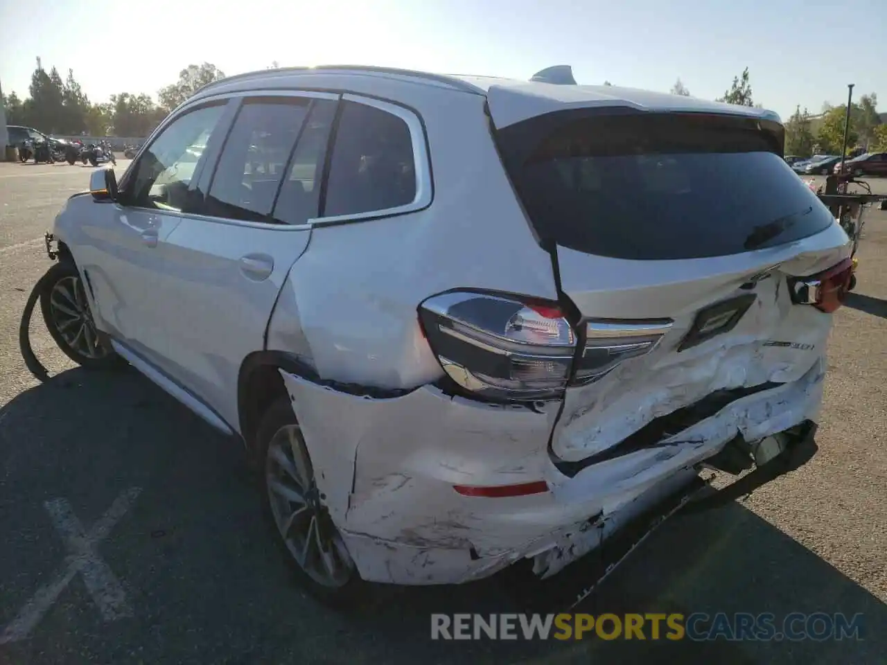 3 Photograph of a damaged car 5UXTR7C5XKLF34144 BMW X3 2019