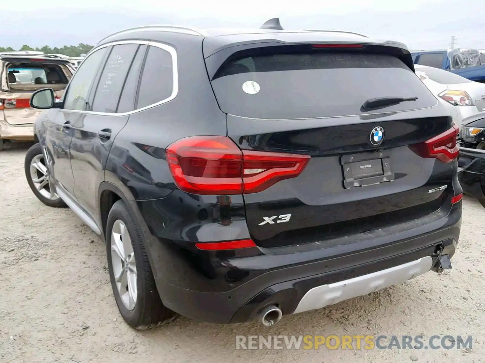 3 Photograph of a damaged car 5UXTR7C5XKLF34287 BMW X3 2019