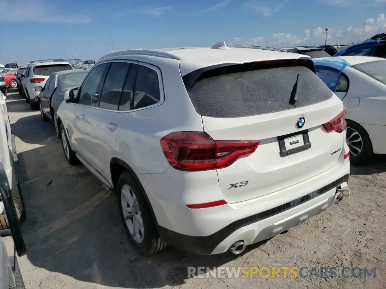 3 Photograph of a damaged car 5UXTR7C5XKLF35455 BMW X3 2019