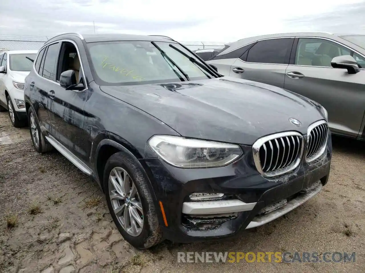 1 Photograph of a damaged car 5UXTR7C5XKLF36153 BMW X3 2019